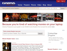 Tablet Screenshot of cinematreasures.org